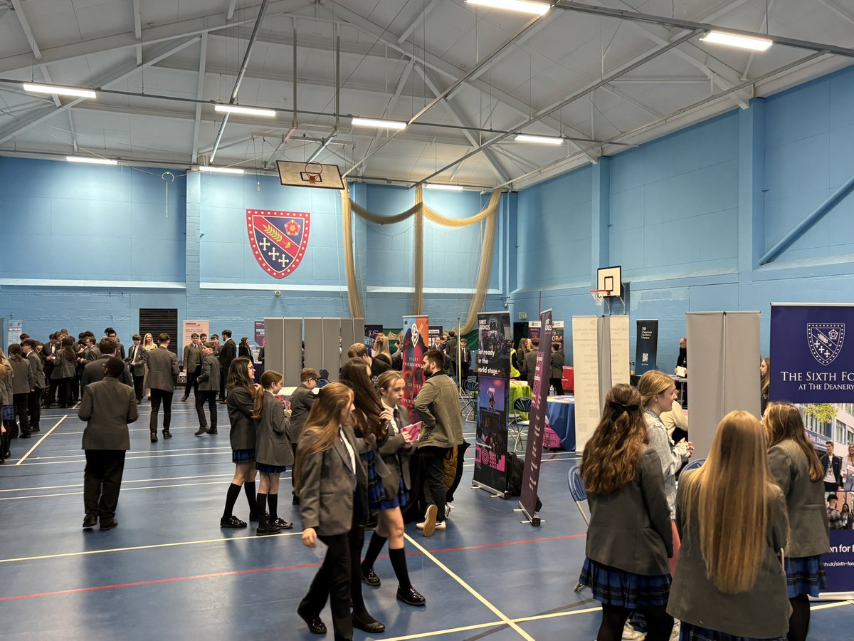 Our annual Careers Fair was another huge success. Thank you to everyone involved and to the many, many companies and organisations who joined us this morning to provide our students with invaluable careers advice.