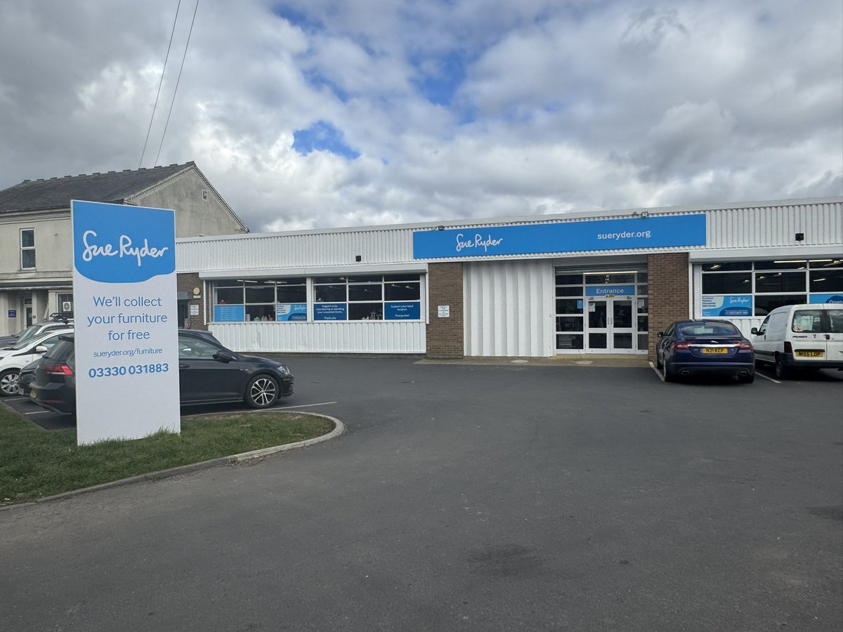 So great to meet our wonderful team of volunteers at our <a href="/Sue_Ryder/">Sue Ryder</a> shop in Eye where we up-cycle old furniture, giving unwanted pieces a new life and new home