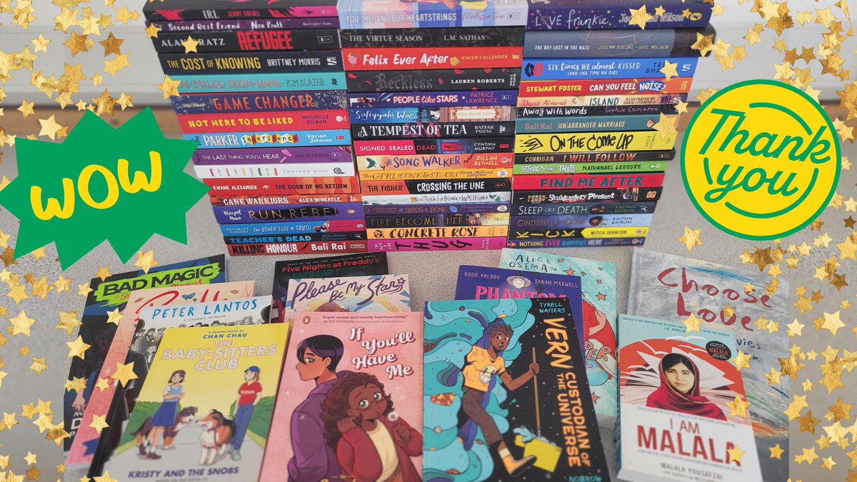 library_body's tweet photo. It's an amazing day when you receive a HUGE parcel of donated fiction &amp; graphic novels for the library! Thank you SO MUCH to @ReadforGoodUK for choosing us to receive a 'Brilliant Box of Books'. I can't wait to get these into students' hands! #OrchardLovesReading #InspireEmpower https://t.co/lFRjZp5beb