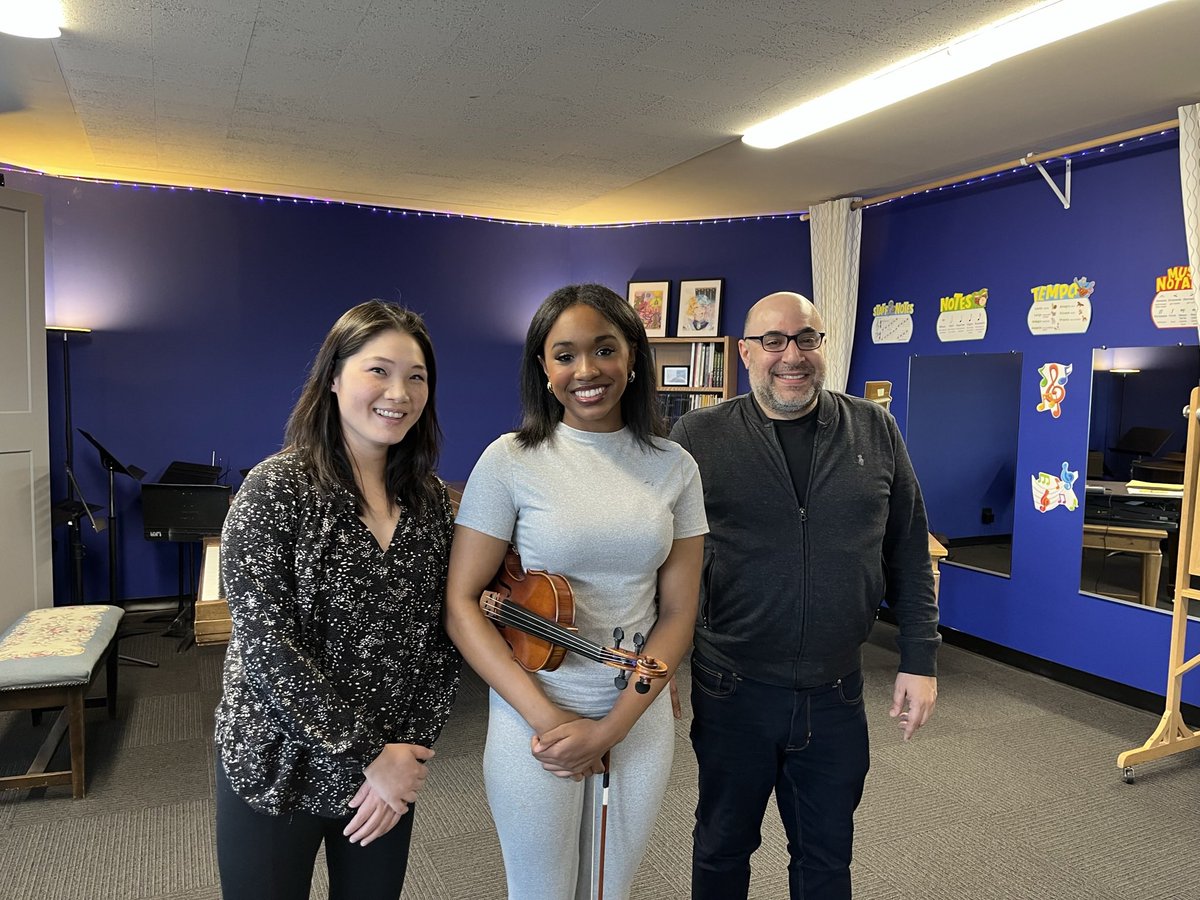 Congratulations to Laila West on winning the concerto competition enabling her to perform with UW Philharmonia Campus Orchestra this spring. Pictured with Laila is Dr. David Rahbee and Prof Rachel Lee Priday.