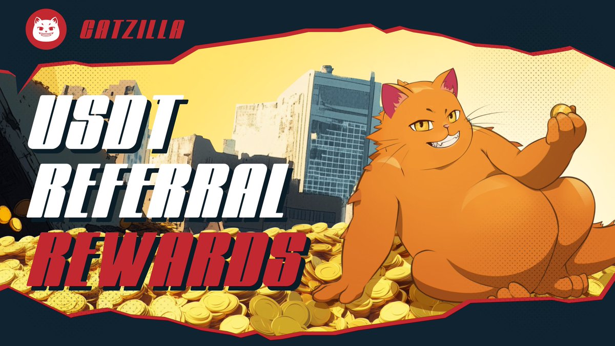 CatzillaToken's tweet image. Konnichiwa, CATZILLA fam ^____^

$CATZILLA holders earn from the USDT Referral program!💸

Check out last week’s payouts:

0x09****1612 100.01 USDT-BSC
0x20****b2Cd 135.66 USDT-BSC

Earn USDT by sharing your referral code!😸

You can find it here:
catzilla.meme/en/profile