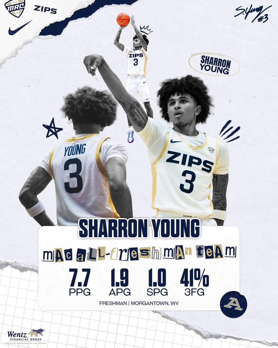 The Future 🔮

<a href="/sharronyoung05/">Sharron Young</a> locked up a spot on the <a href="/MACSports/">MACtion</a> All-Freshman Team

#GoZips🦘
