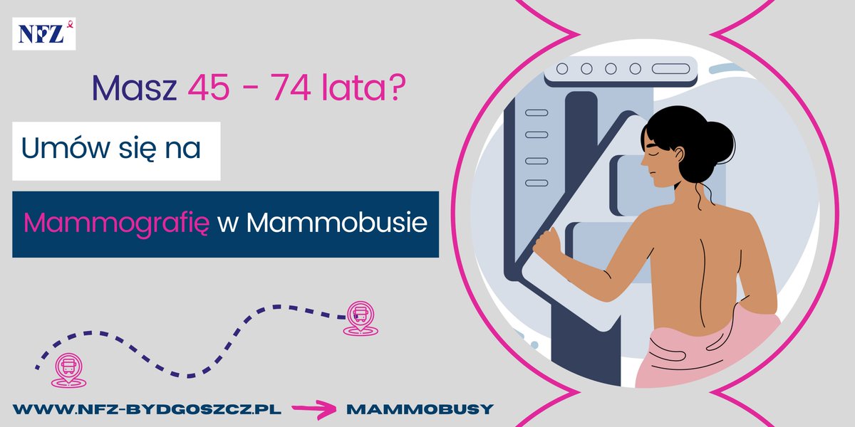 NFZ_Bydgoszcz's tweet photo. Kto o nas lepiej zadba, niż my same? Tylko #profilaktyka może dać 👩🦰 szanse na długie życie w #zdrowiu.
Badaj się, by wiedzieć, że wszystko jest dobrze!
A jeśli wynik #mammografia niepokoi działaj szybko, by nie dać szans #nowotworowi
Dowiedz się➡️https://t.co/rid5eFMBMu
⬇️⬇️ https://t.co/e17qFzfZff