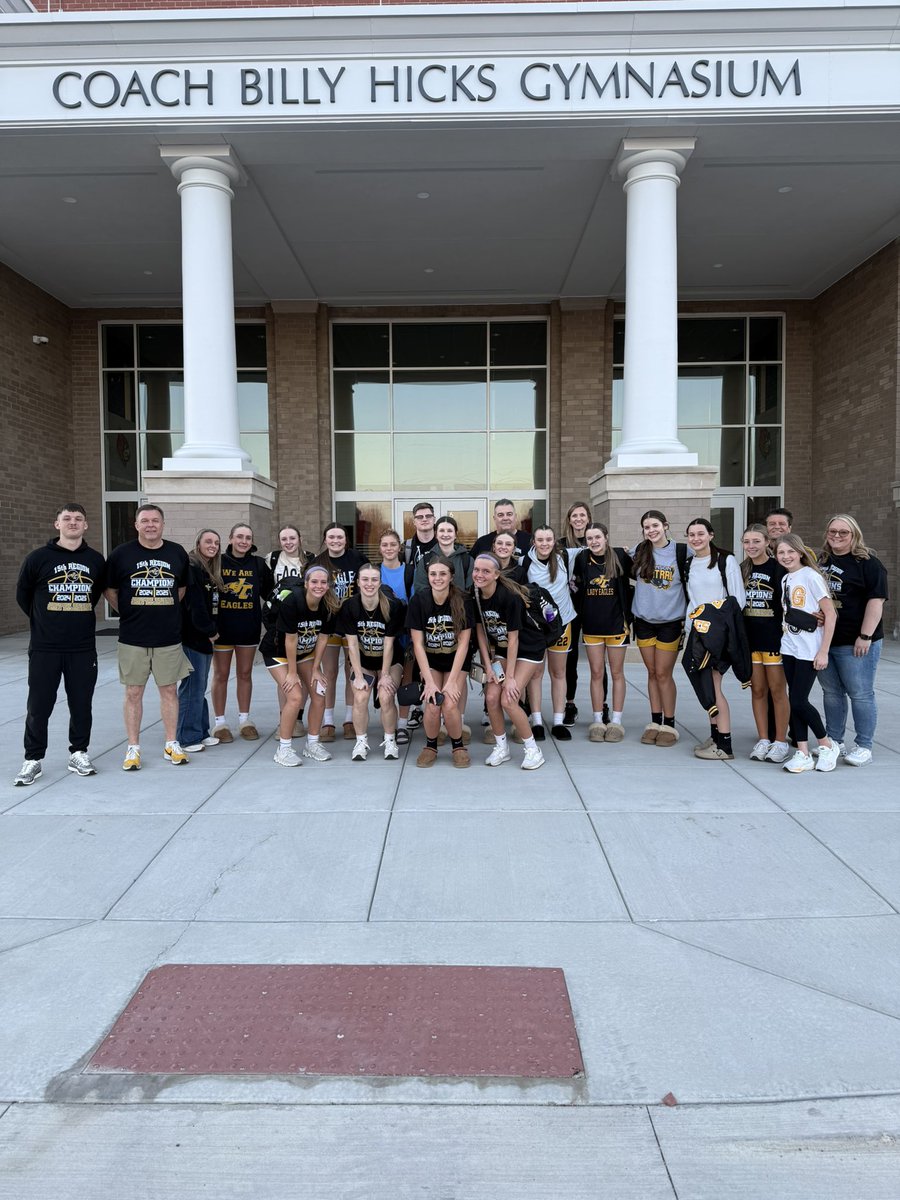 The Lady Eagles had a good workout at Coach Billy Hicks Gymnasium in Scott Co.