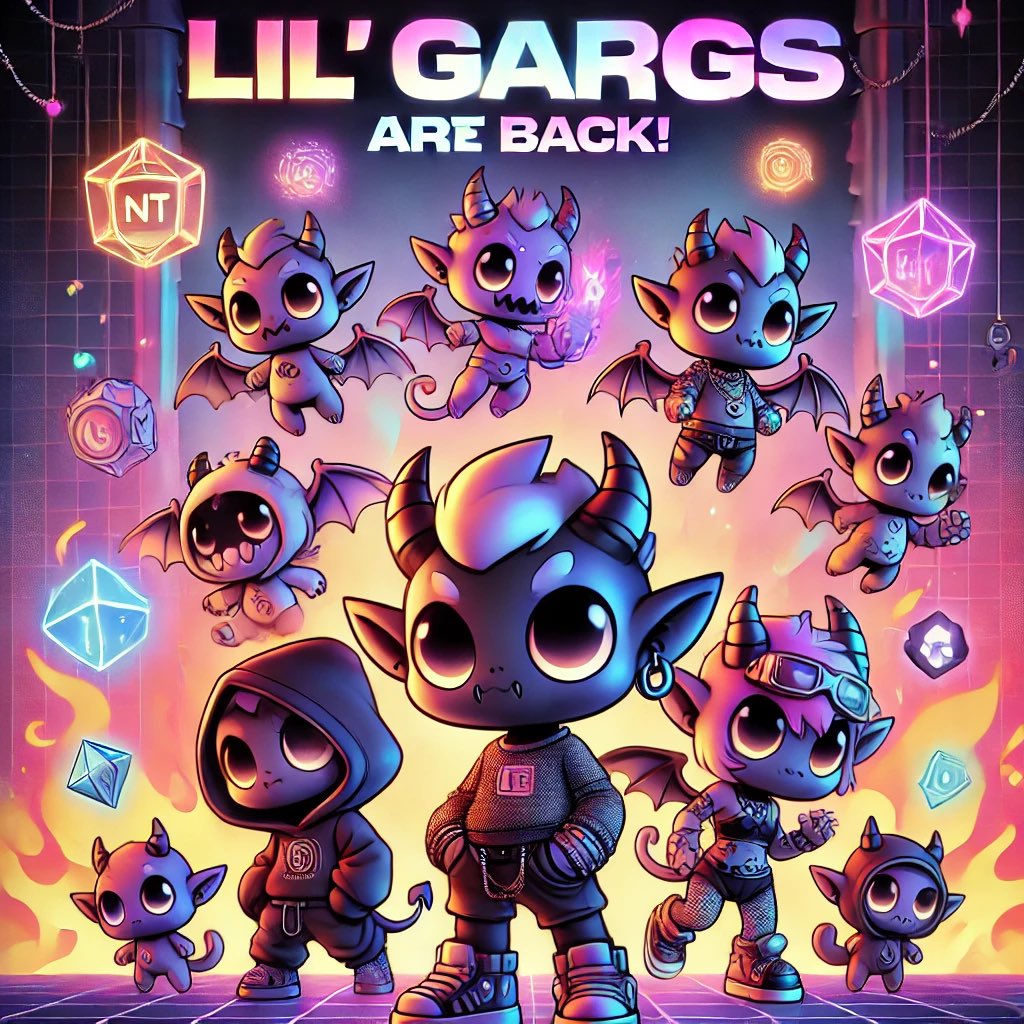 Timzystar88's tweet image. 💎Lil’ Gargs NFTs are coming back stronger than ever! New designs, new utilities &amp;amp; exclusive rewards for holders!

🔥Fractions now connect directly to Lil’ Gargs NFTs—hold and unlock future perks!

🚀Don’t just play… OWN a piece of the future! Stay tuned

#LilGargs #NFTs #Zora