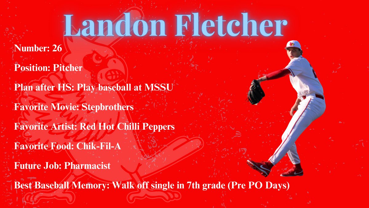 Today's Senior Shoutout <a href="/LFletcher46/">Landon Fletcher</a>