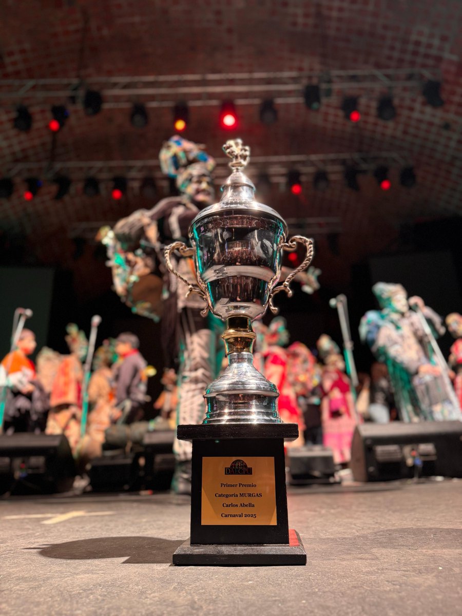 BUEN DÍA 😎

HERMOSA MAÑANA, ¿VERDAD? ☝️🏆

La Copa "Carlos Abellá" está en buenas manos