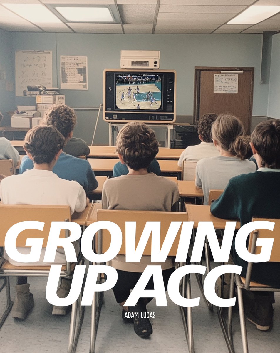 It's that time again...remembering an era when watching the ACC Tournament in school was a rite of passage.

ourstate.com/growing-acc-ba…