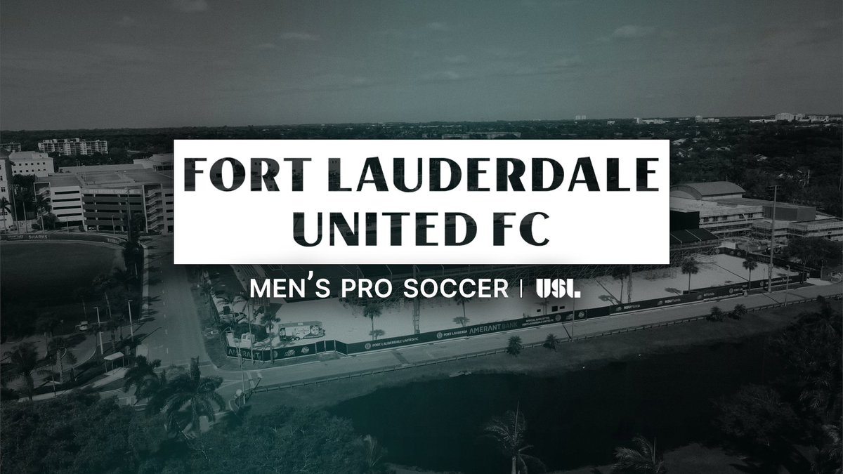 OFFICIAL: Fort Lauderdale United FC and <a href="/USL_HQ/">United Soccer League</a> announce intent to add men's professional team

FTL UTD is committed to completing pro pathways for both men and women, and continuing to shape the future of the sport within our community. 

🗞️ – ftlutd.com/news/2025/03/1…