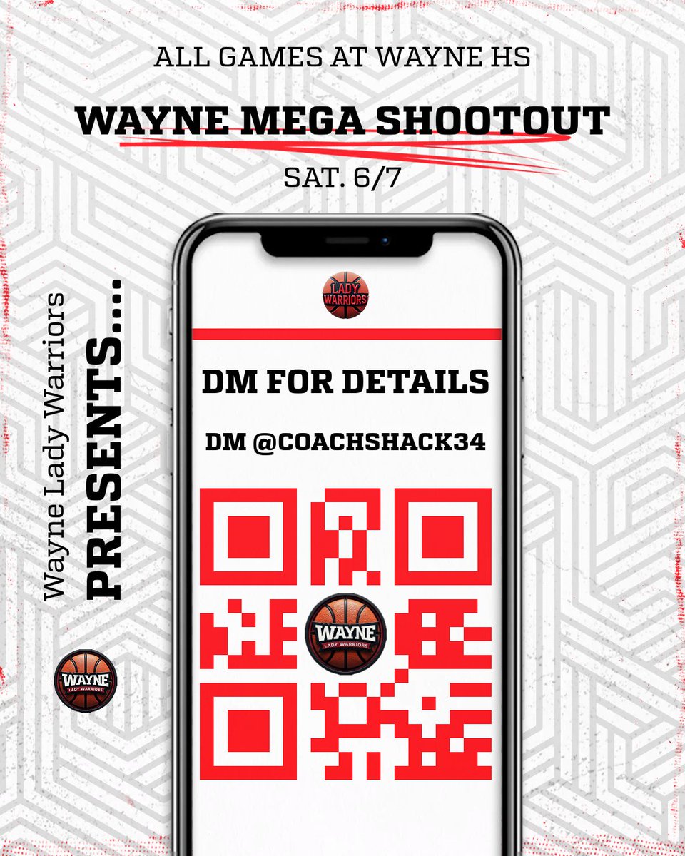‼️ Wayne Mega Shootout date is here ‼️ Sat June 7th at Wayne HS. JV and Varsity teams welcomed. Don't miss out on a chance to compete against some of the states best. Last year we had 3 State Champs and a State runner up attend. Who knows who'll be there this year‼️ Contact ⬇️