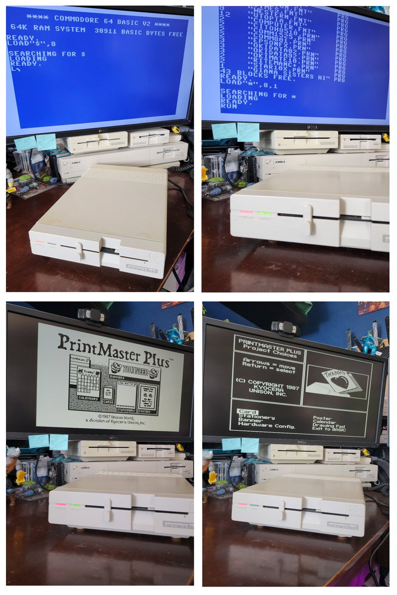 8BitBoyzRetro's tweet image. Fedex left a little something at the door today.
Packed and shipped perfectly and working even better!!
One more 1571 added to the collection, because you can never have too many.😁
#Commodore #FloppyDisk #DiskDrive