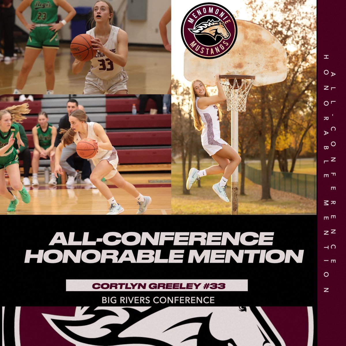 Congratulations to senior Cortlyn Greeley!! Big Rivers All-Conference!