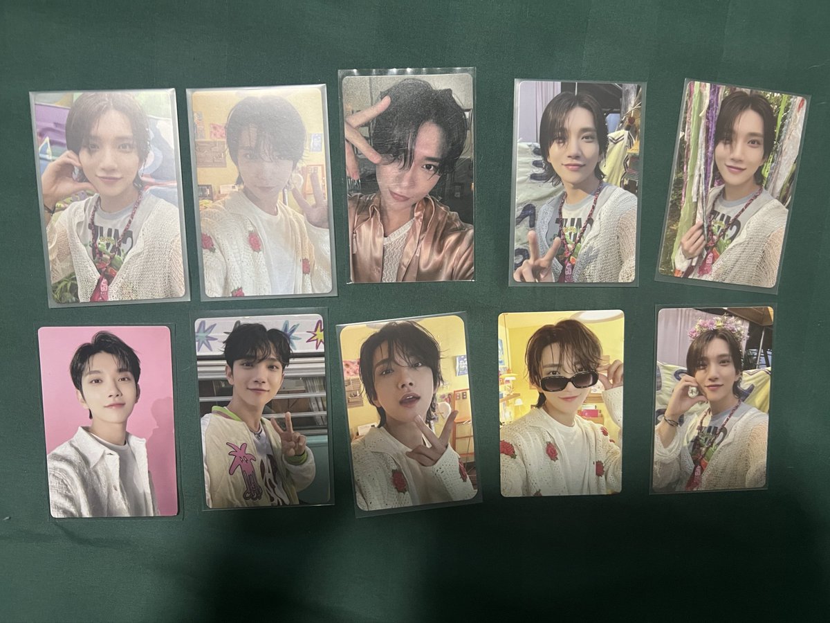 wts lfb joshua assorted set 

— 3000 dop, can lower if payo
— can do dop with minimal dp ( nego dop ) 
— strictly sold as set
— all mint condi 

rfs: decluttering