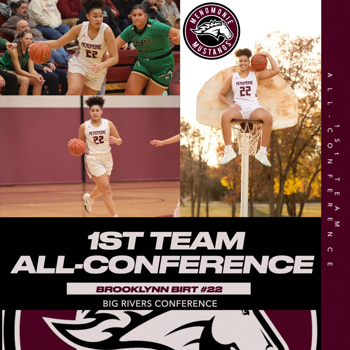 Congratulations to senior Brooklynn Birt!! Big Rivers All-Conference!