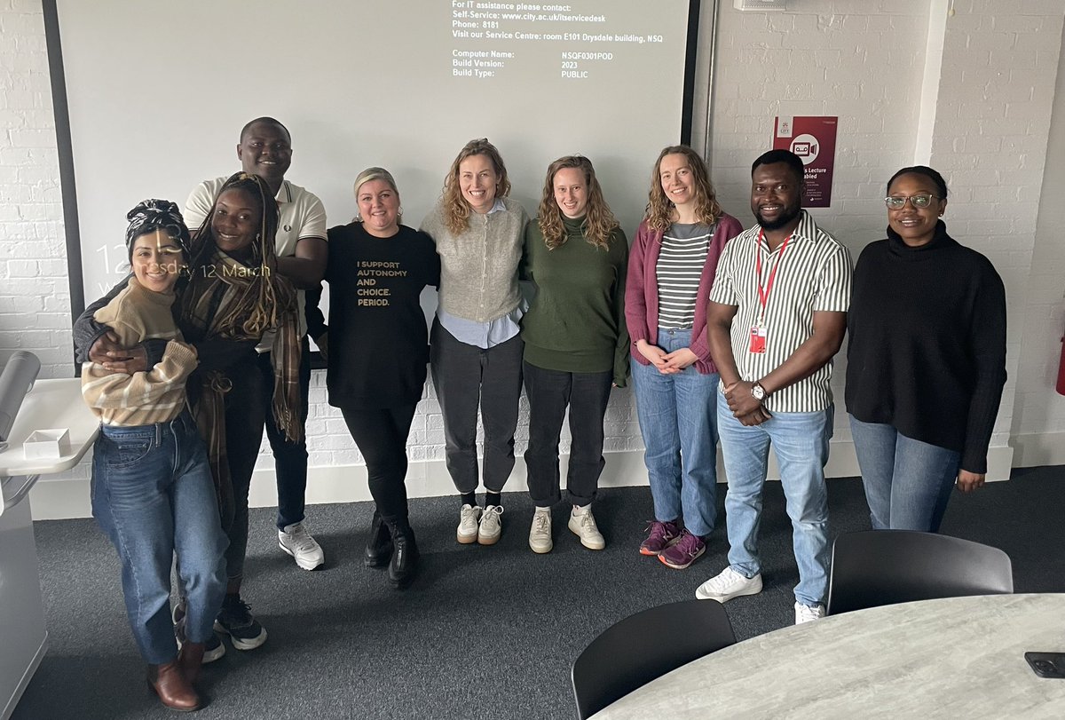 QuashieMichelle's tweet image. Honored to be invited to @CityStGeorges today to facilitate a session on risk in midwifery practice with MSc students. From the feedback, I’m confident that today’s session on the personalised care to ensure safety will positively impact the maternity experiences of many.