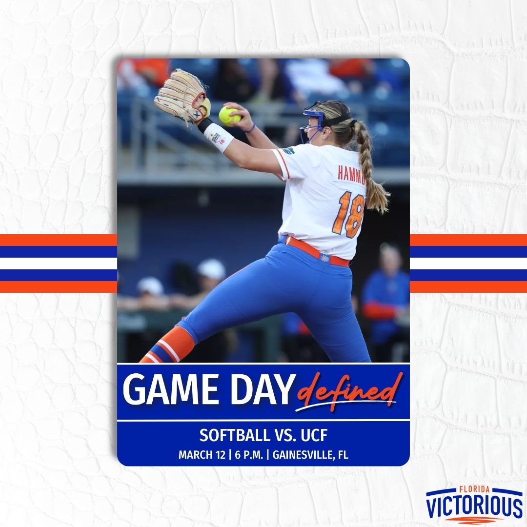 Florida Victorious (@fl_victorious) on Twitter photo Gators, it’s game day! 🌻 Our softball team is taking on UCF at home! You can show your support for <a href="/karahammock/">kara hammock</a> & <a href="/GatorsSB/">Gators Softball</a> by joining online at bit.ly/3QN9gHH. Gators, it’s game day! 🌻 Our softball team is taking on UCF at home! You can show your support for <a href="/karahammock/">kara hammock</a> & <a href="/GatorsSB/">Gators Softball</a> by joining online at bit.ly/3QN9gHH.
