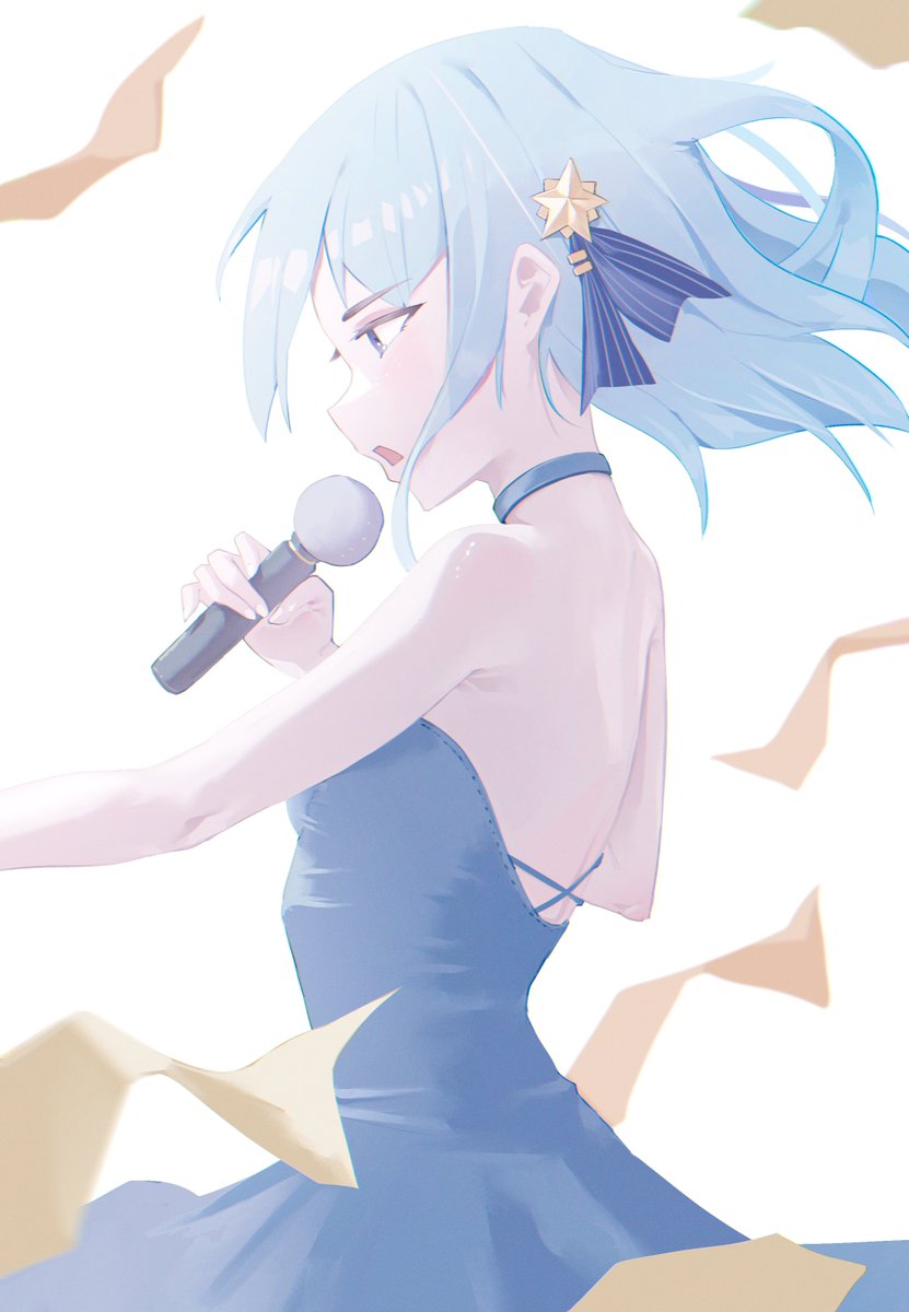 I've been enjoying Suisei's songs a lot recently! 🌟
#HoshimachiSuisei  #ほしまちぎゃらりー