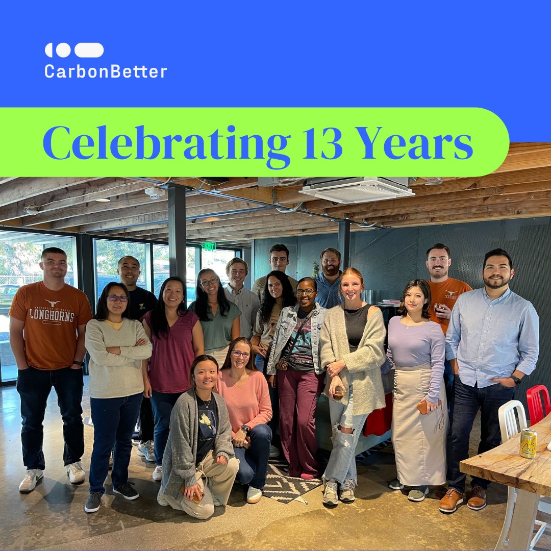 Thirteen years ago today, Tri Vo founded the precursor to CarbonBetter, though his mission started in childhood. Read Tri's founder story: carbonbetter.com/story/becoming…