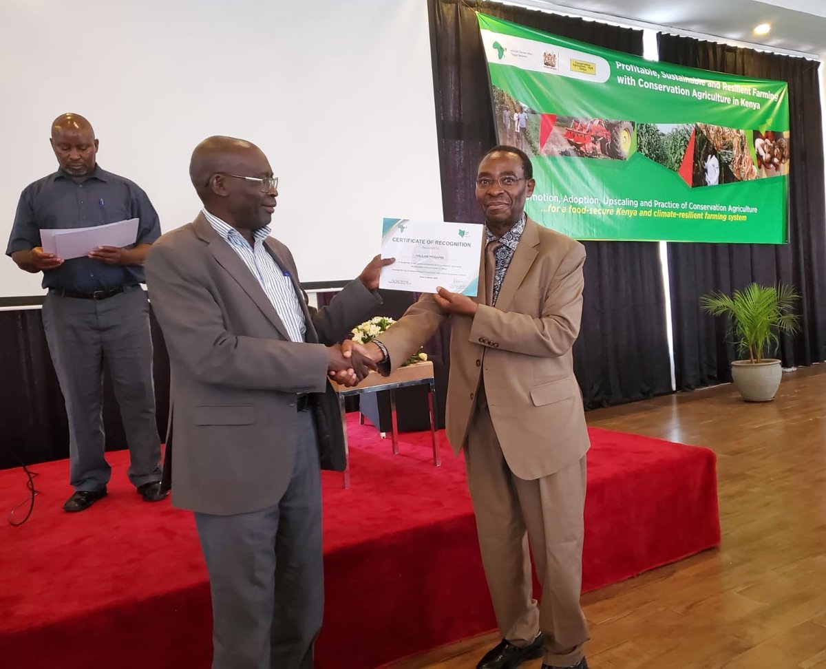 ACT NETWORK (@actillage) on Twitter photo #ConservationAgKE Symposium concluded with CA champions being awarded for their dedication to promoting the practice
<a href="/KilimoNews/">Kilimo News</a> <a href="/worldrenew/">World Renew</a> <a href="/AGRA_Africa/">AGRA - Sustainably Growing Africa’s Food Systems.</a> <a href="/giz_gmbh/">GIZ</a> #ConservationAgKE Symposium concluded with CA champions being awarded for their dedication to promoting the practice
<a href="/KilimoNews/">Kilimo News</a> <a href="/worldrenew/">World Renew</a> <a href="/AGRA_Africa/">AGRA - Sustainably Growing Africa’s Food Systems.</a> <a href="/giz_gmbh/">GIZ</a>