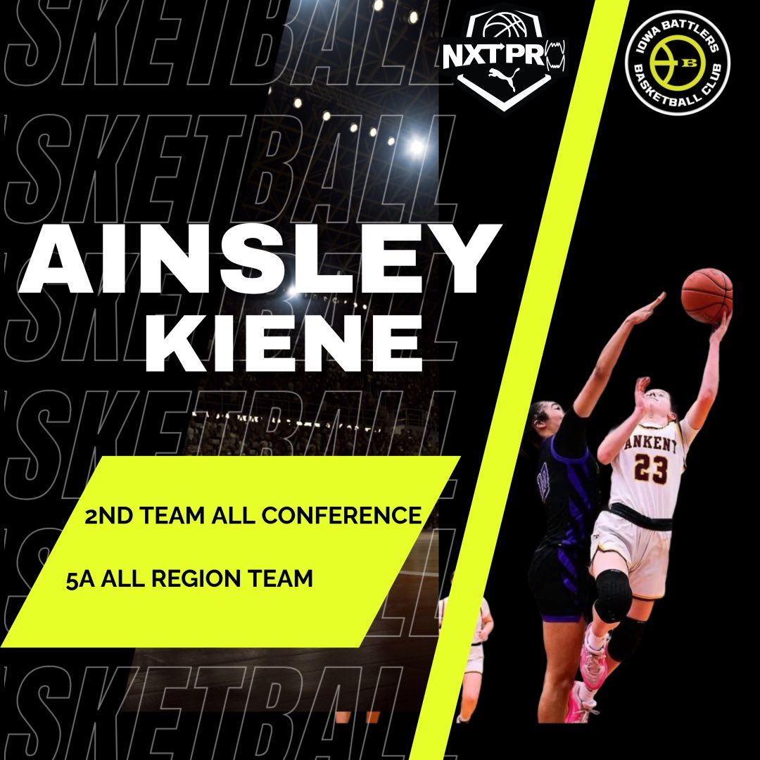 Congratulations to all of our Iowa Battlers girls on a great High School season. Check out some of their season accomplishments!
#PumaGirls #NXTPRO