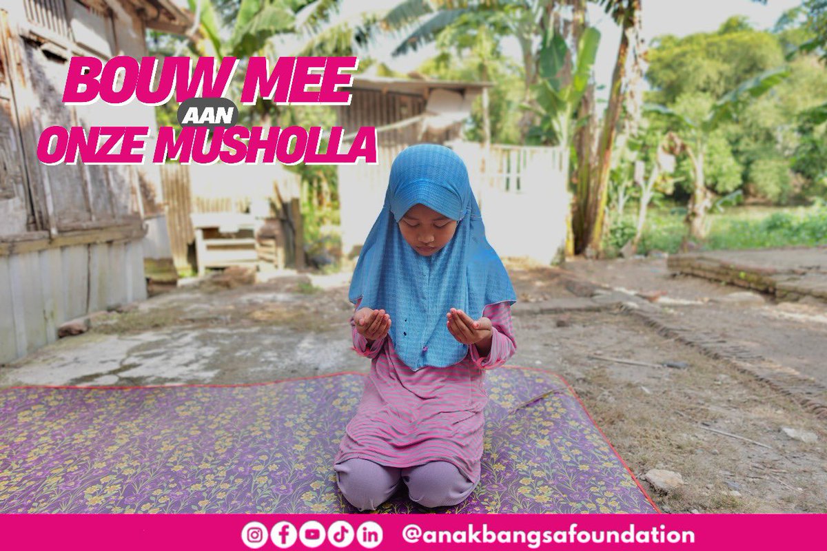 Beste broeders en zusters, 
Ik vraag nooit om een gunst maar dit keer heb ik jullie hulp nodig. Mocht je niet kunnen doneren zouden jullie het dan liken en retweeten? 

Barek Allahoe Fiek ❤️🤲🏾 anakbangsa.donatienetwerk.nl/nl/bouw-mee-aa…