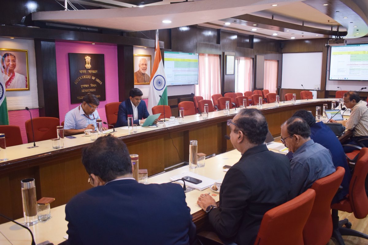 Dr. Chandra Sekhar Pemmasani (@pemmasanionx) on Twitter photo Reviewed the performance of newly inducted 4G services of <a href="/BSNLCorporate/">BSNL India</a>.
This fully indigenous mobile technology has taken a great shape. I am confident that the customers of BSNL must be getting good quality services. Reviewed the performance of newly inducted 4G services of <a href="/BSNLCorporate/">BSNL India</a>.
This fully indigenous mobile technology has taken a great shape. I am confident that the customers of BSNL must be getting good quality services.