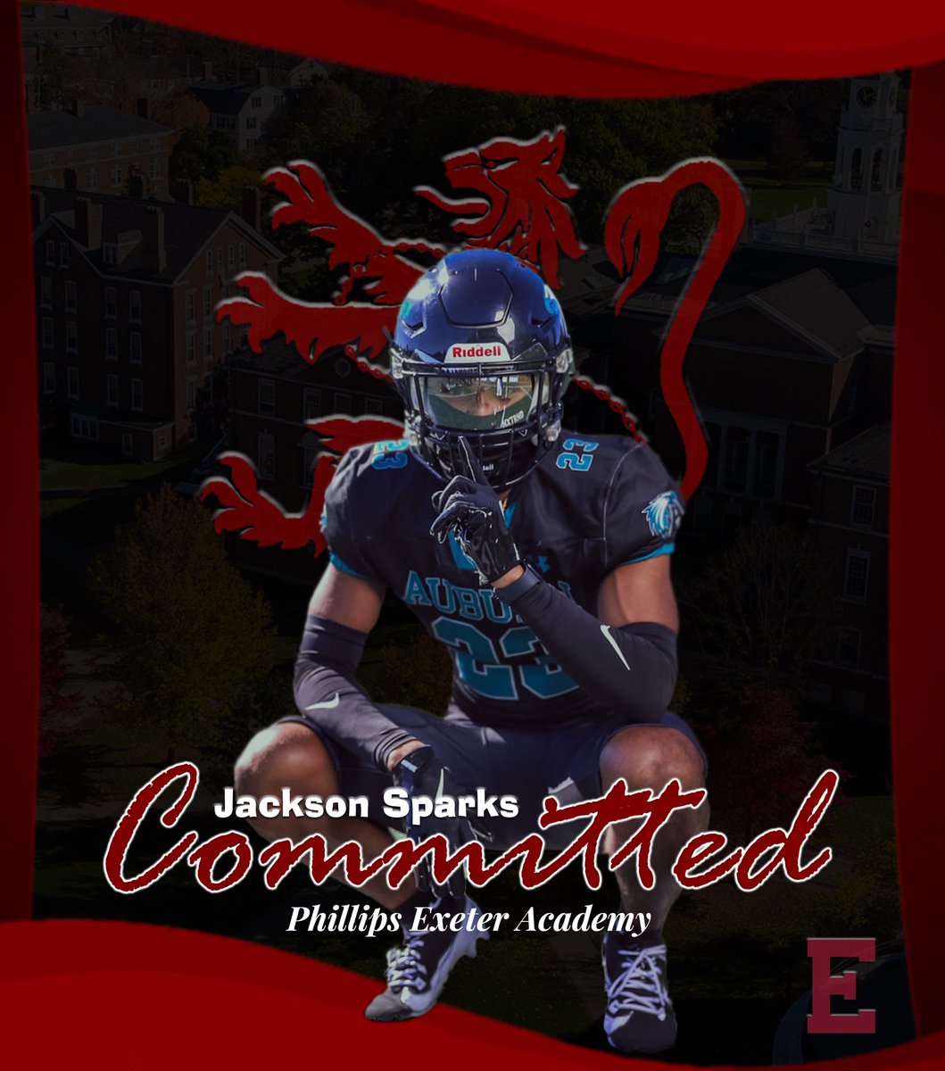 Jackson Sparks (@jacksonsparks08) on Twitter photo I am excited to announce that by the glory and favour of my Lord and saviour Jesus Christ, I have reclassified to the class of '27 and will be taking my talents to Phillips Exeter Academy. Thank you to <a href="/CoachV1781/">Coach Voulgaris</a> and <a href="/PEAFootball/">ExeterFootball</a> for this opportunity! 👏🏽 I am excited to announce that by the glory and favour of my Lord and saviour Jesus Christ, I have reclassified to the class of '27 and will be taking my talents to Phillips Exeter Academy. Thank you to <a href="/CoachV1781/">Coach Voulgaris</a> and <a href="/PEAFootball/">ExeterFootball</a> for this opportunity! 👏🏽