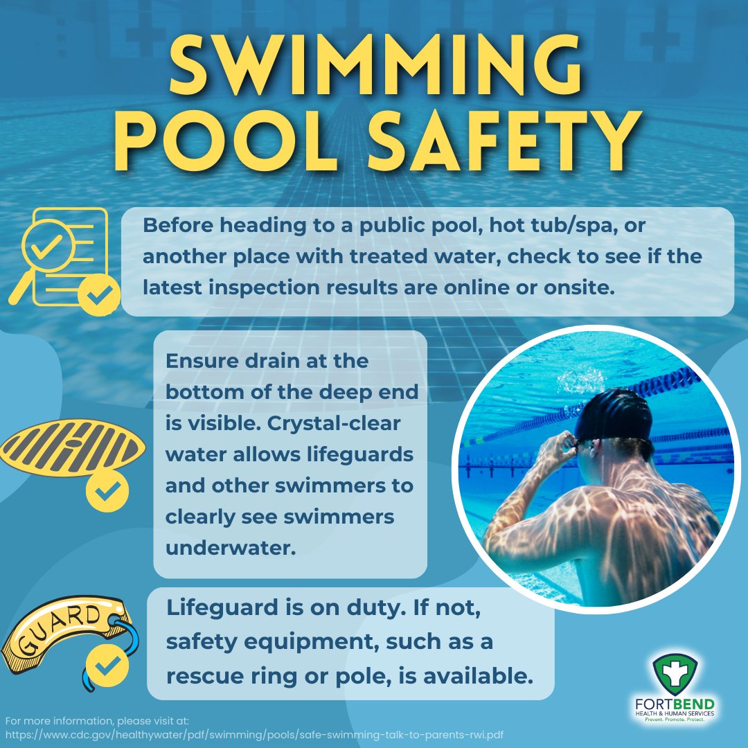 FortBendHealth's tweet image. Stay safe this Spring Break! Whether you’re traveling or staying local, remember to stay hydrated, wear sunscreen, and make smart choices. Plan ahead, look out for friends, and always have a safe way home. Enjoy the break responsibly! #SpringBreakSafety