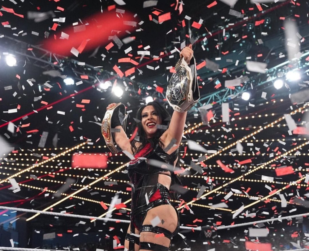 CrispyWrestlin's tweet image. Congrats Stephanie you deserve this so much!!