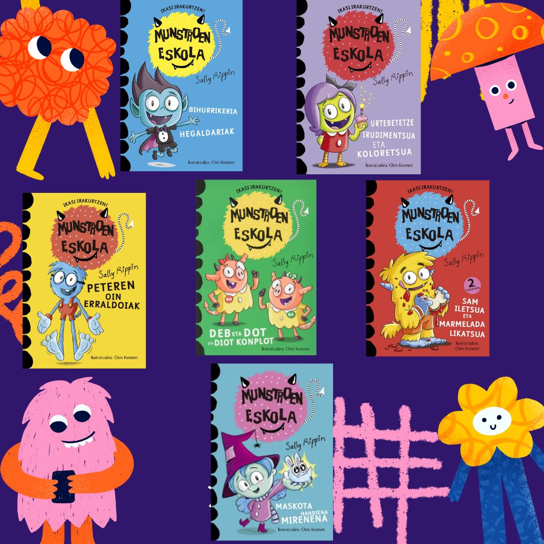 Munstroen eskola bilduma erabilgarri duzue.
Tenéis disponible la colección Munstroen eskola.