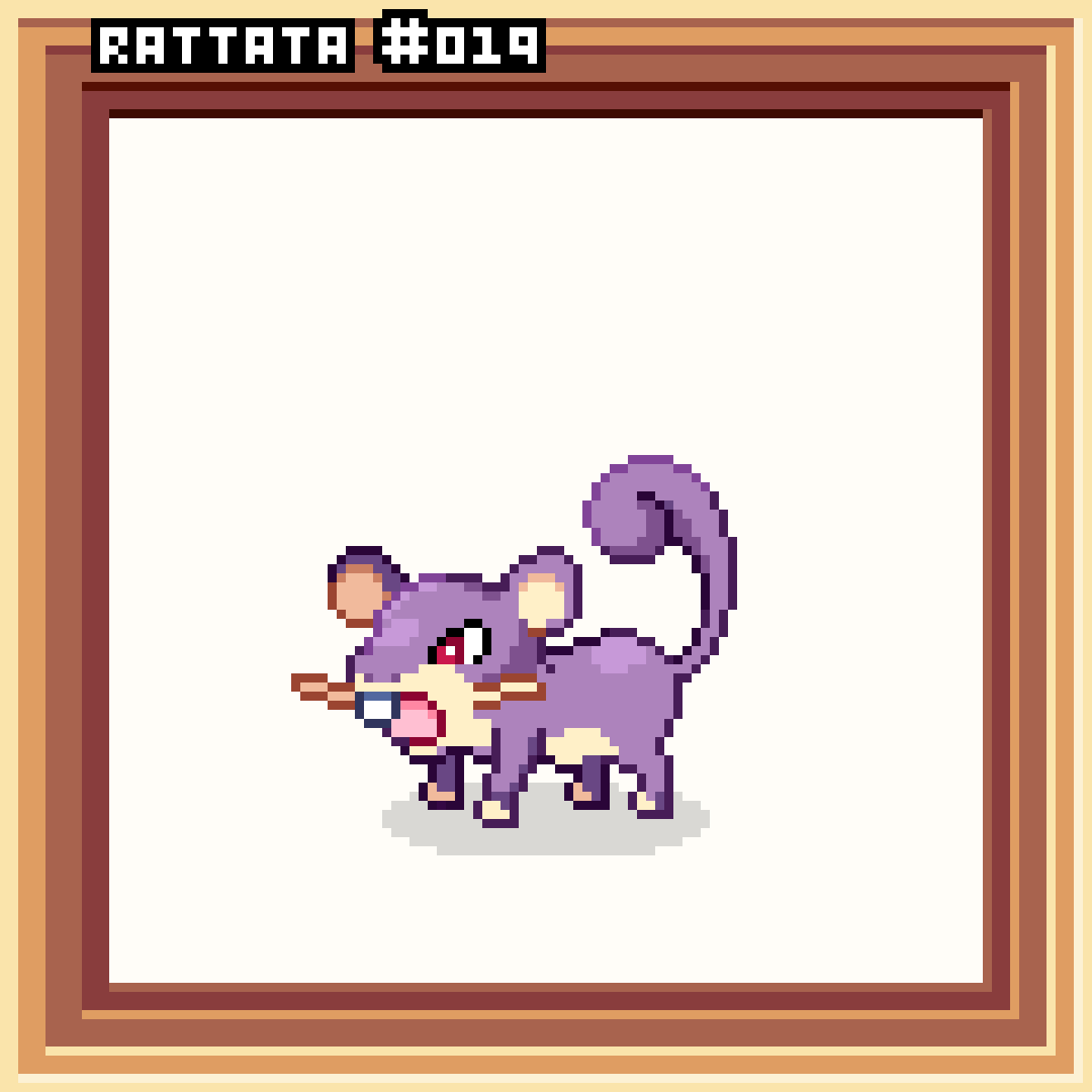 Rattata Sprite Rattata Designs, Themes, Templates And Downloadable
