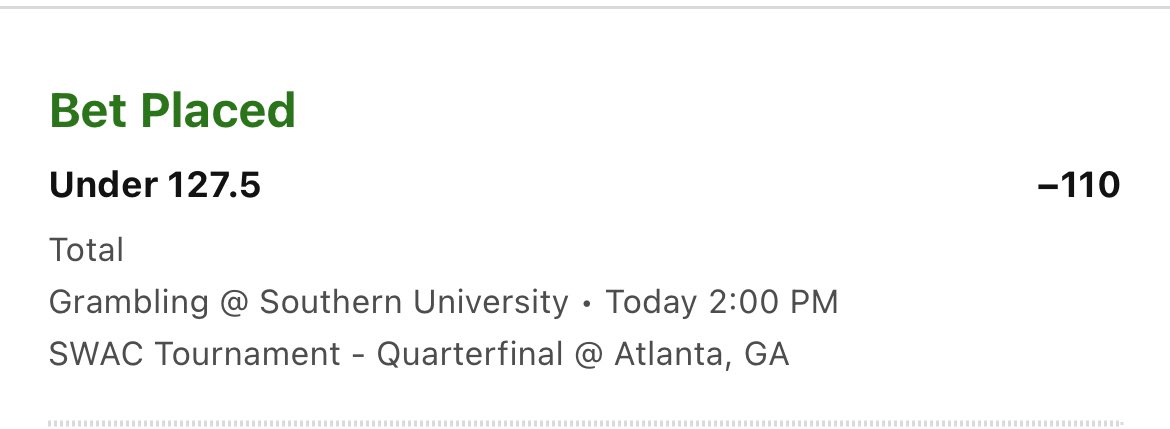_TheLockDoctor's tweet image. COLLEGE HOOPS:

Grambling/Southern UNDER 127.5 (-110) 1u
Georgia Tech ML (-120) 1u
Butler ML (-122) 1u
Vanderbilt -2.5 (-108) 1u
Parlay all 4 .1u

All these games start before 4:00
DROP SOME LOVE, BEST BETTING MONTH OF THE YEAR!!
#GamblingX #CBBPicks