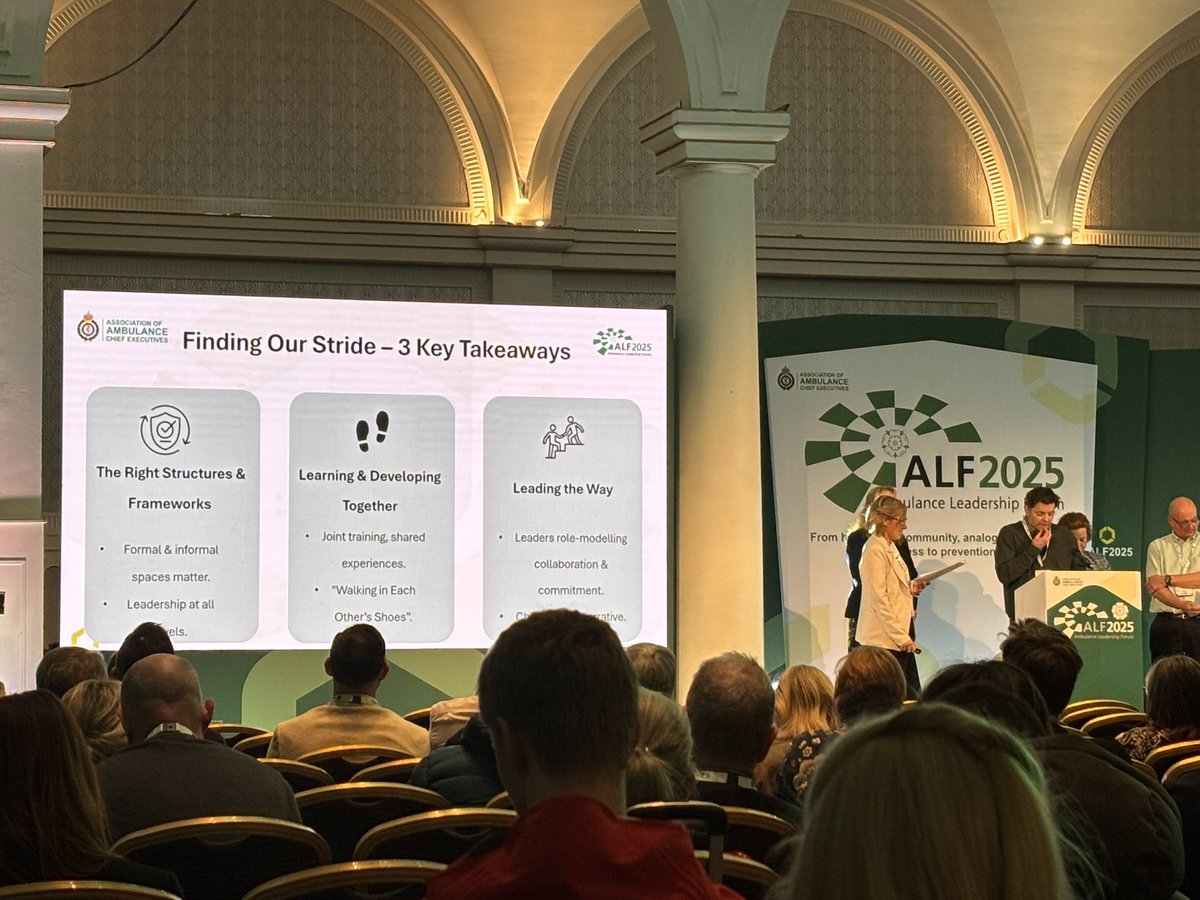 The Association of Ambulance Chief Executives (@aace_org) on Twitter photo <a href="/WelshAmbulance/">Welsh Ambulance</a> talking candidly about their journey of partnership between leaders and trade unions.
“Walking in each others shoes” 👞 <a href="/WelshAmbulance/">Welsh Ambulance</a> talking candidly about their journey of partnership between leaders and trade unions.
“Walking in each others shoes” 👞