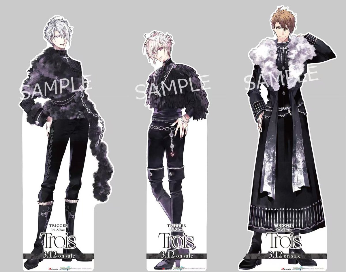 こうしたほうがよさそうじゃない...?元々の体の比率があまりにもおかしいから...

#アイドリッシュセブン #Trigger