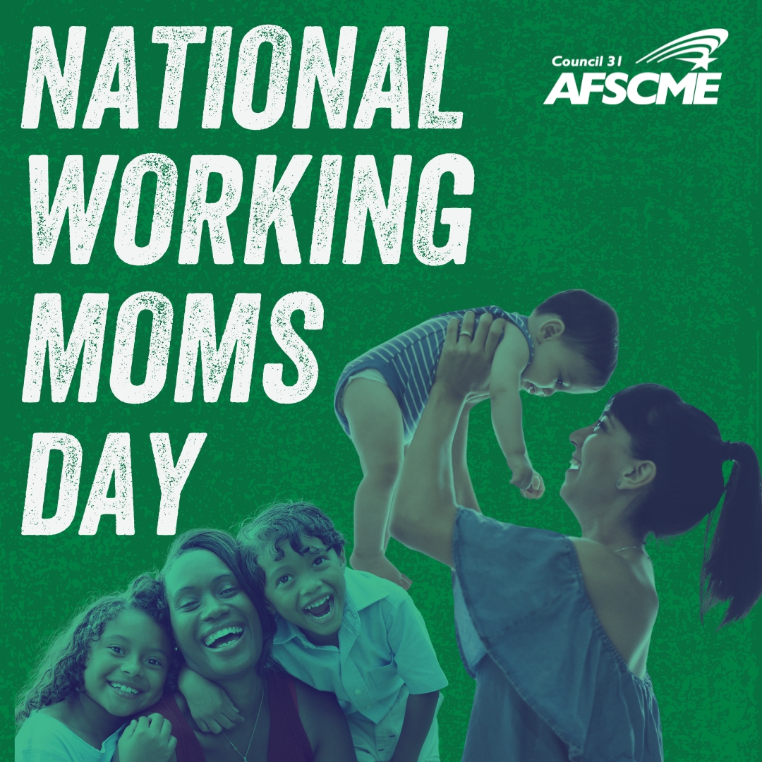 Our union believes that no one should have to choose between earning a living and being a mom.

On National Working Moms Day, we reaffirm our commitment to fight for workplaces where mothers can thrive in their jobs without sacrificing time with their families.