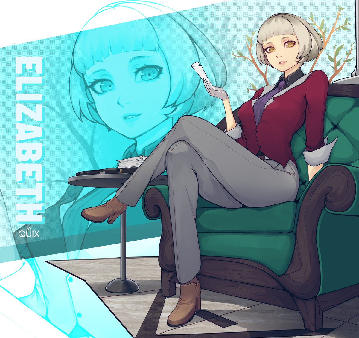 Quix✨ (@quixlox) on Twitter photo Elizabeth art contribution I have done for <a href="/apparels_P/">Persona Apparels: A Fashion Fanbook</a> ♥️
#Persona3 #P3R #digitalart Elizabeth art contribution I have done for <a href="/apparels_P/">Persona Apparels: A Fashion Fanbook</a> ♥️
#Persona3 #P3R #digitalart