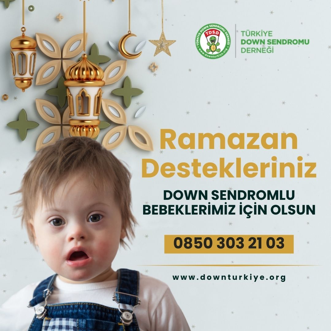 🌙 Bu Ramazan, Down Sendromlu Bebeklere Destek Olun! 💙
Bağışlarınızla Down sendromlu bebeklerin ve ailelerinin yanında olun. Onlara sevgi, destek ve umut verin!
Bir bebeğin hayatına dokunmak için şimdi harekete geçin. 🌟

📍 Bağış için: lnkd.in/eHgyrvm