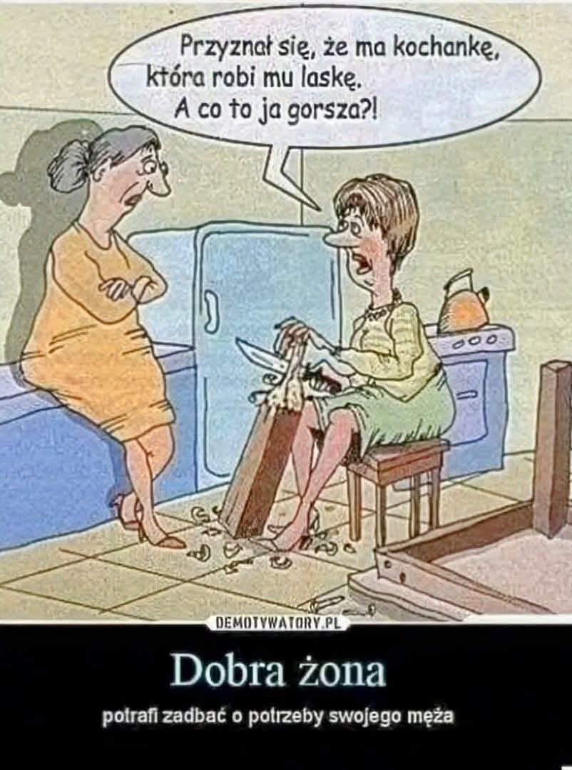 Panowie pamiętajcie, dobra żona to skarb🤭🤣😎