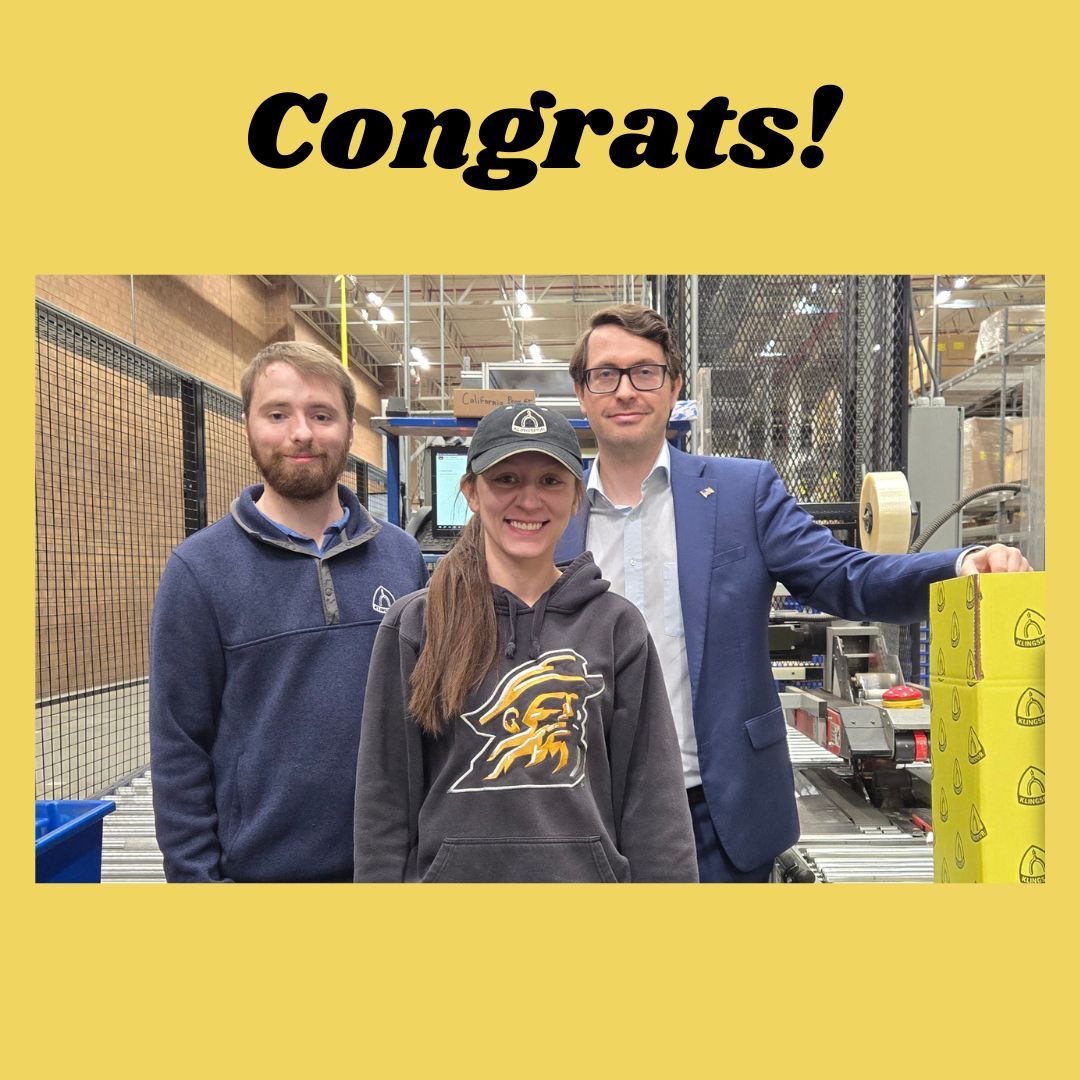 Congratulations to Kayla Voeltz on her Promotion to Assistant Manager Distribution. Kayla began with KLINGSPOR in 2014. She currently works in our Distribution Department. We appreciate her hard work and dedication working with all areas of the distribution department. Thanks