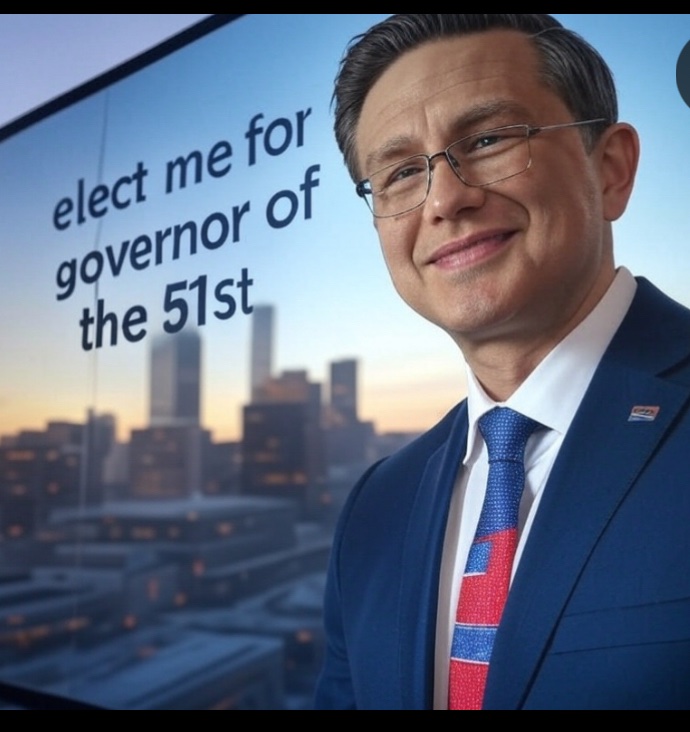 A vote for poilievre is a vote for Canada becoming the 51st.