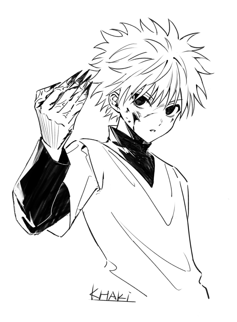 #hxh 
らくがき 
