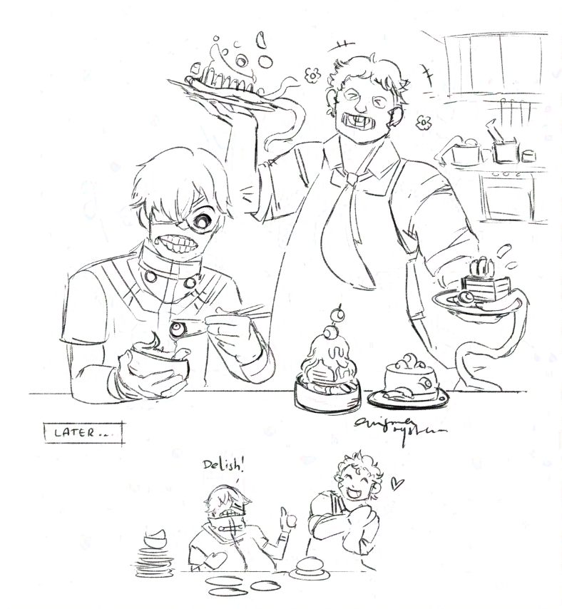 enigma_system's tweet photo. He finally has someone to cook for :D

#dbd https://t.co/RPCPy9UVGm
