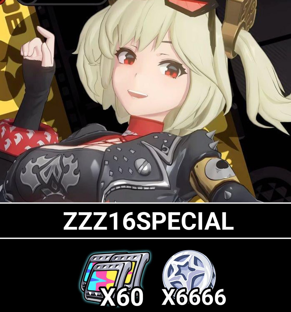 NEW CODE OF 60 POLYCHROMES ZZZ16SPECIAL #ZenlessZoneZero #ゼンゼロ