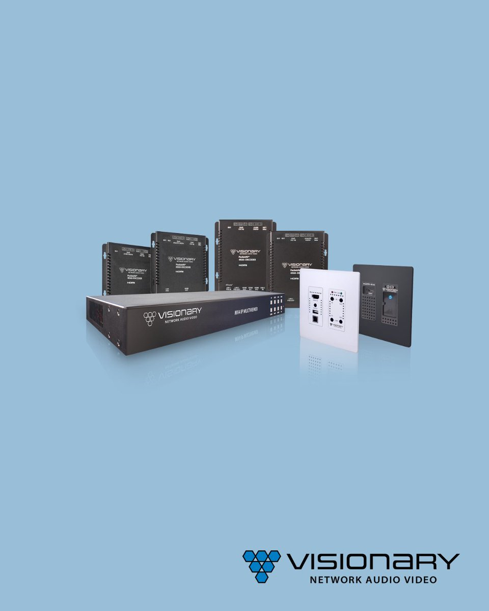 GenCommHQ's tweet image. Introducing the AV over IP from @visionarybusdev!

Learn more about @visionarybusdev by checking out their profile today! This product is available for purchase and installation through our company.

#gencomm #av #installation #visionarysolutions #business #local