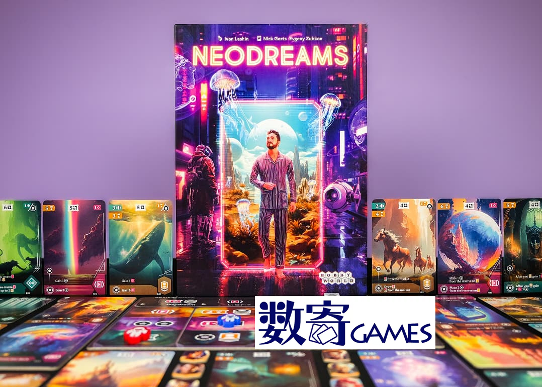 🇯🇵 NEODREAMS – JAPANESE edition 🇯🇵

Neodreams has been signed with Suki Games, and will be released in the Japanese language.

More localization news are coming up!

📸: <a href="/freethemeeple/">Free the Meeple!</a>

#boardgames #neodreams #hobbyworldint #sukigames