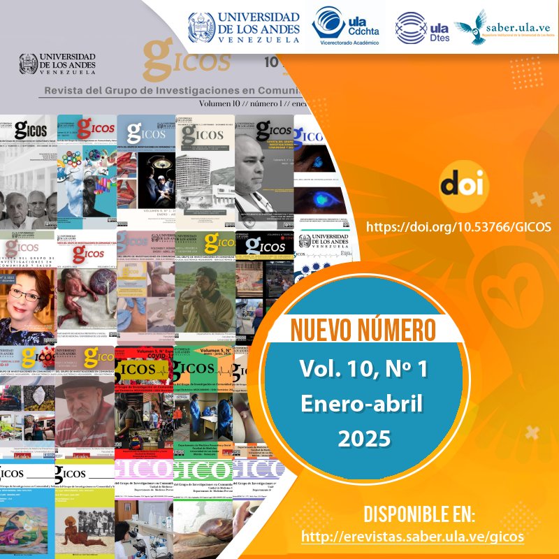 GICOS. Vol. 10, N° 1. Enero-abril 2025. Disponible en: erevistas.saber.ula.ve/gicos <a href="/ULA_DTES/">DTES ULA</a> <a href="/rectoradoula/">Rectorado ULA</a> <a href="/PrensaULA/">Noticias Prensa ULA Cuenta Oficial</a> <a href="/CDCHTA/">CDCHTA ULA</a> <a href="/CdchtaUla/">Publicaciones CDCHTA ULA</a> <a href="/revistasve/">Revistas Científicas de Venezuela</a>