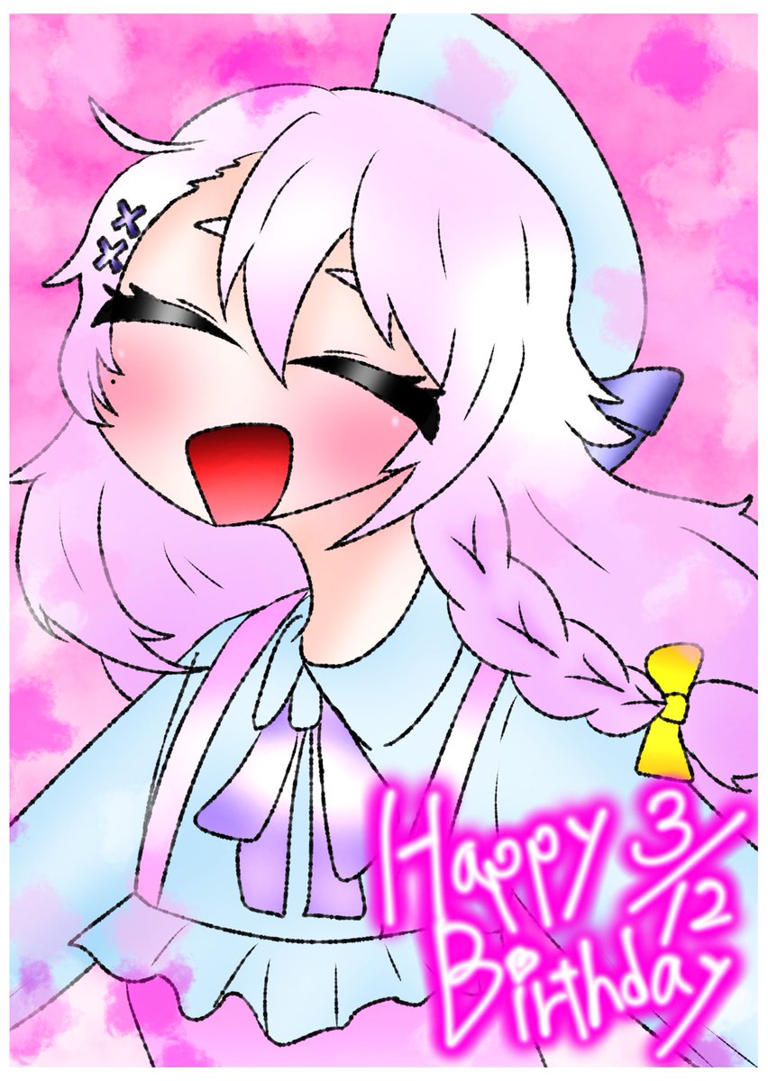 dora43518931's tweet photo. お誕生日！おめでとう！🌸🐏✨
#絵夢ねむる 💐 https://t.co/MbmJ20OzWV