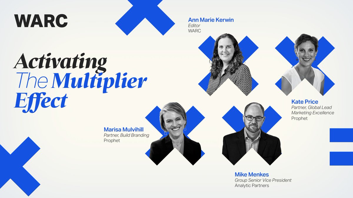 Marketers often face a tough decision: invest in brand building or focus on performance marketing. But what if you don’t have to choose?

Join Analytic Partners on #TheMultiplierEffect webinar hosted by #WARC!

📅 April 9th, 10am EST
🔗 hubs.la/Q03bkx_t0