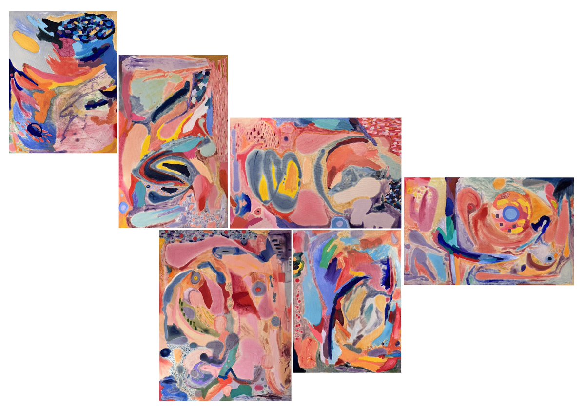 my soul is awash with love as vast as the sea
oil on canvas, 107.5 x 154 inches