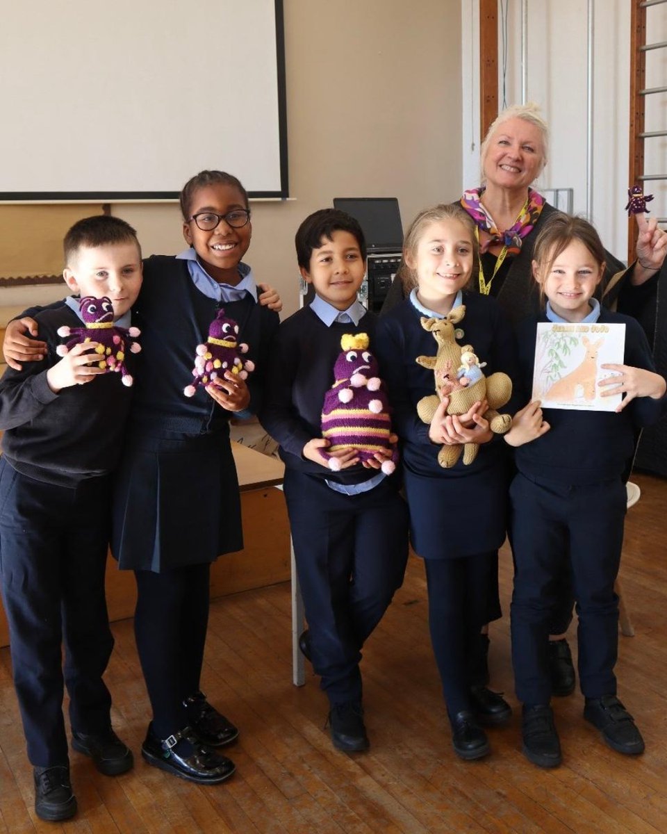 📖 "Reception to Year 4 were visited by author and illustrator Mrs P. She read 'Jessie and Jojo', discussing worries and their importance. She also shared her love of Australia with the children." ~ Ms Mir

#StElizabeth #TowerHamlets #BethnalGreen #Hackney #Stratford #Whitechapel